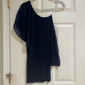 Asymmetrical Mini Dress